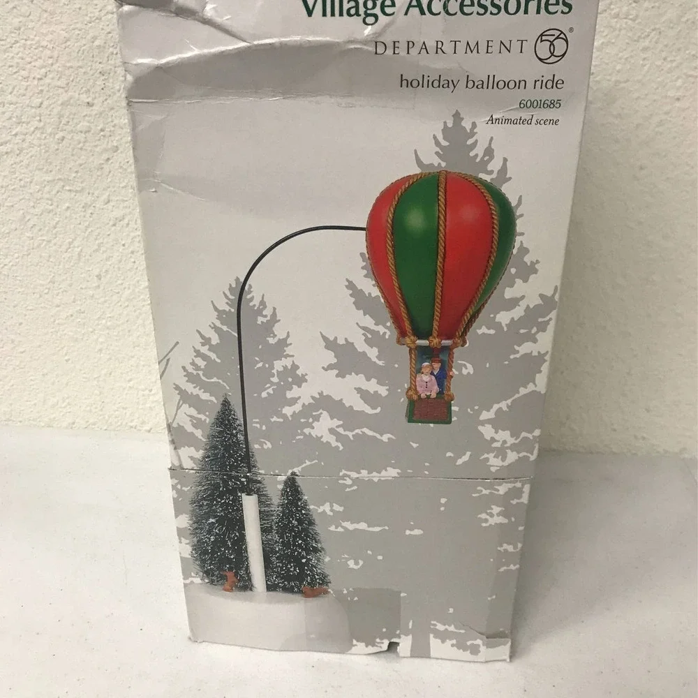 Department 56 Village Accessories Holiday Balloon Ride
